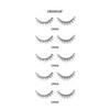 Laflare 3D Nature Faux Mink VOIR Eyelashes, Ultra Soft, Light,