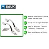 SISI UK Chrome 5 Inch Pull Handle 127mm Chrome Bow