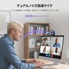 TOALLIN 4K Webcam, Ring Light, Remote Control, PDAF Autofocus, 1/2.5"
