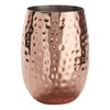 American Metalcraft HMTC14 Mule Cup, Hammered, Mirror Finish, Stainless Steel, Copper, 14oz. Capacity, 3-1/2" Diameter, 4-1/2" Height