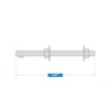 National Hardware NATIONAL/SPECTRUM BRANDS HHI N130-559 1/2 x 6 Zinc