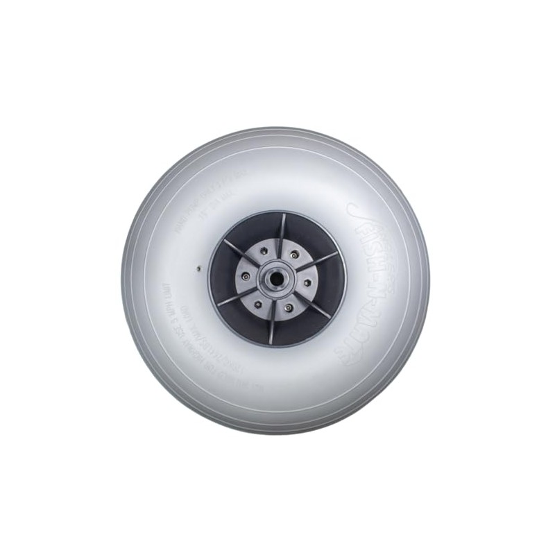 Angler's Fish-N-Mate 730 Single Grey Poly Wheel Tire