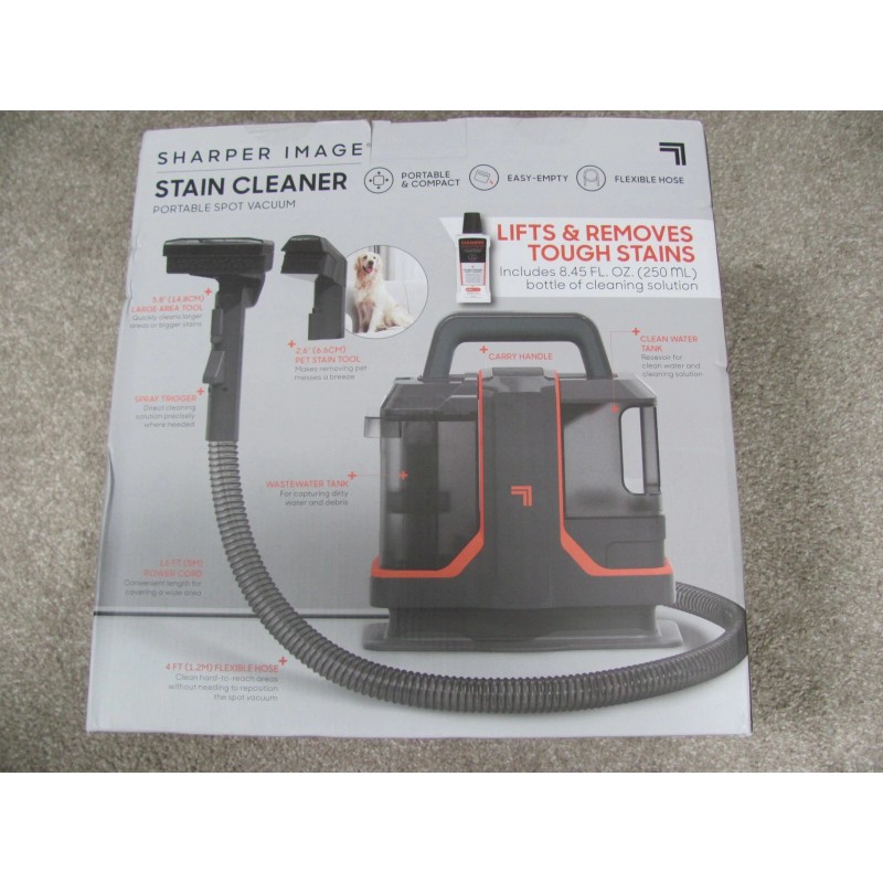 Sharper Image Stain Cleaner Portable Spot Vacuum: Handheld Electric Carpet