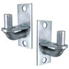 2 Pack Wall Mount Gate Hinges, Heavy Duty Farm Gate