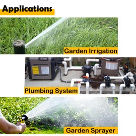 Etersec Dia Hose Inlet Suction Strainer Filter, Stainless Steel Water Pump Filter for Garden Irrigation, High Pressure Water Pump, Sprayer & Plumbing Systems (53mm)