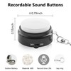 Recordable Talking Button with Keychain, 20s Voice Recording Time Sound