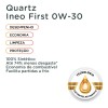 Óleo Sintético 0w30 Quartz Ineo First