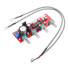 Abaodam Audio Amplifier Preamplifier Board Module for HiFi Sound Tone Control for Music Recording Live Performances Bass Treble Settings