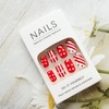24PCS 4th of July Press on Nails Short Square, Independence