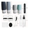 20 Botellas De Kit De Viaje Portátiles Contenedores Silicona