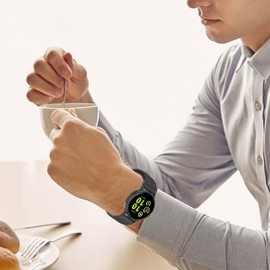 LeyuBand 20mm Nylon Bands Compatible with Garmin Vivoactive 6/5/3 Venu Sq 2/Forerunner 55/165/245/645 Watch Band Women Men