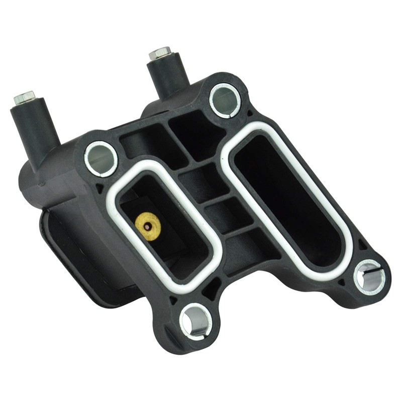TRQ Coolant Housing & Bleeder Screw Valve Kit Set Compatible
