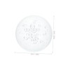 CAXUSD 2pcs Decorative Crystal Spheres Glass Orbs for Desktop and