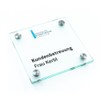 Logistic Sign System Door Sign Glass Vitrum B4 (130/130 mm)