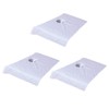 zalati Linens 3pcs Head Cover Sheet with Face Hole Reusable