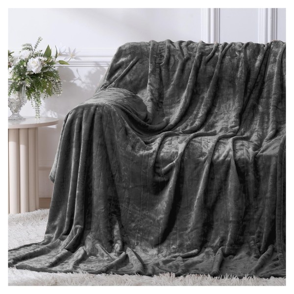 Heated Blanket Electric Blanket Full Size 72''x84'', Double-Layer Flannel Heating