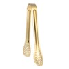 Mikinona 4 Pack 15cm Stainless Steel Food Serving Tongs Ice