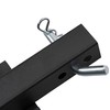 KUAFU Universal Hitch Step w/Led Brake Light Fit 2" Receiver