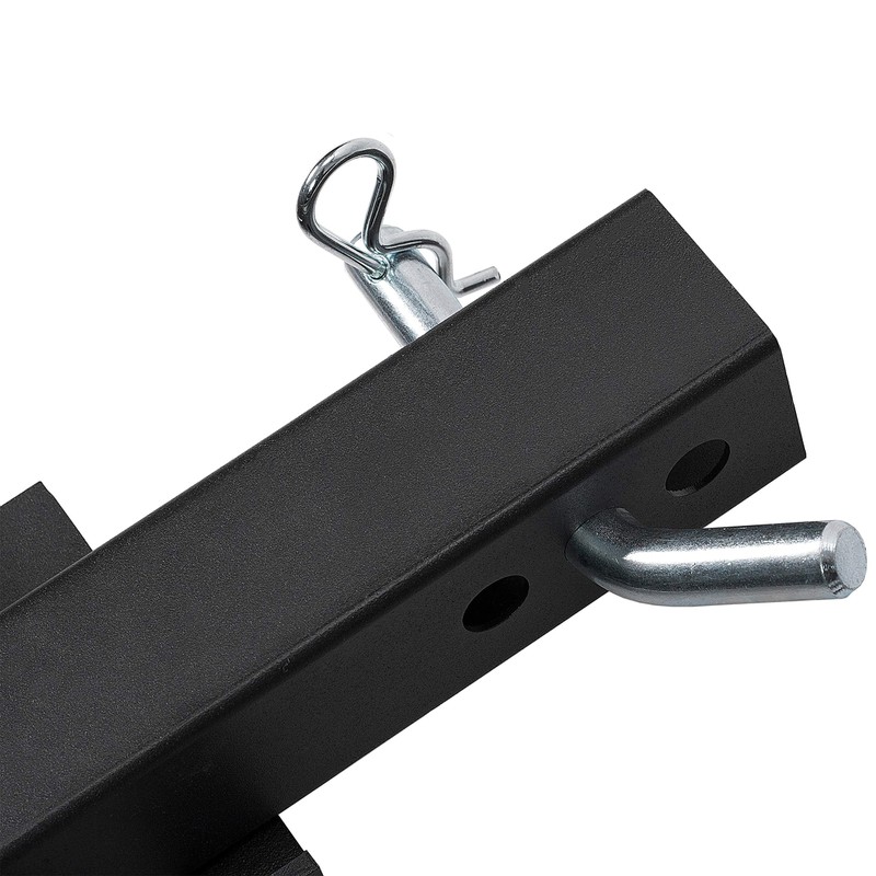 KUAFU Universal Hitch Step w/Led Brake Light Fit 2" Receiver
