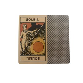 Vieux Monde Express The Astrological Tarot Deck and Guide – Vintage Astrology Oracle Deck for Divination and Fortune Telling – Le Tarot Astrologique