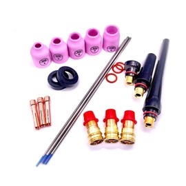 Weldmonger Stubby Gas Lens Kit for #17, 18, 26 Style Torches