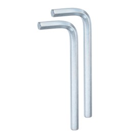 HARFINGTON 2pcs Hex Key Wrench 6mm L-Shape Hexagon Metric Wrenches Chrome Vanadium Steel Repairing Tool for Home Repair