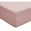 Mohap Fitted Bottom Sheet Queen Only Pink Deep Pocket Soft