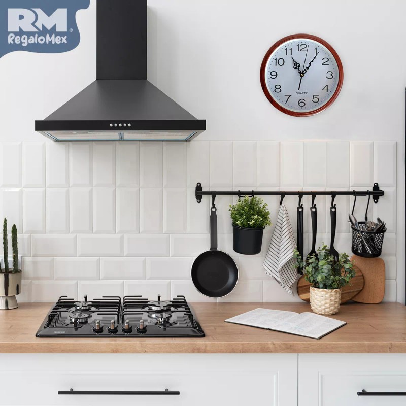 Rm Regalomex Reloj De Pared Diseño Clásico Con Cuarzo