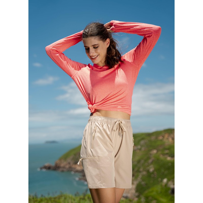 Willit Women's Shorts Hiking Cargo Quick Dry Golf Active Athletic