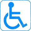 CafePress Disabled Sticker (Bumper 50 pk)