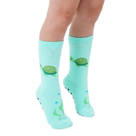 Living Royal Kids 3D Crew Socks, Turtle Design, Crazy & Colorful Novelty Style, Unisex, Fits Ages 4+, 1 Pair