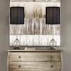 GOSO Small Tall Drum Lamp Shades Black,10 × 10 ×10