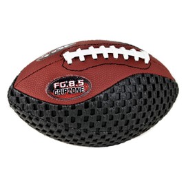 fun gripper Grip Zone 8.5 inch Pee Wee Football -Traditional, Black, Brown, Kids Perfect gripping Footballs by: Saturnian I P.E Supplier