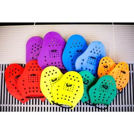 Sport-Thieme Swim-Power Hand Paddles, Swimming Paddle for Competition and Swimming Training, Ergo Shape, Unbreakable, Dimensionally Stable, Various Sizes/Colours, German Brand Quality