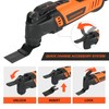 JORGENSEN Oscillating Tool 5°Oscillation Angle, 4 Amp Oscillating Multi Tools