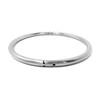 Cuffstore Eternity Collar in Brushed Satin Stainless Steel (slave collar,