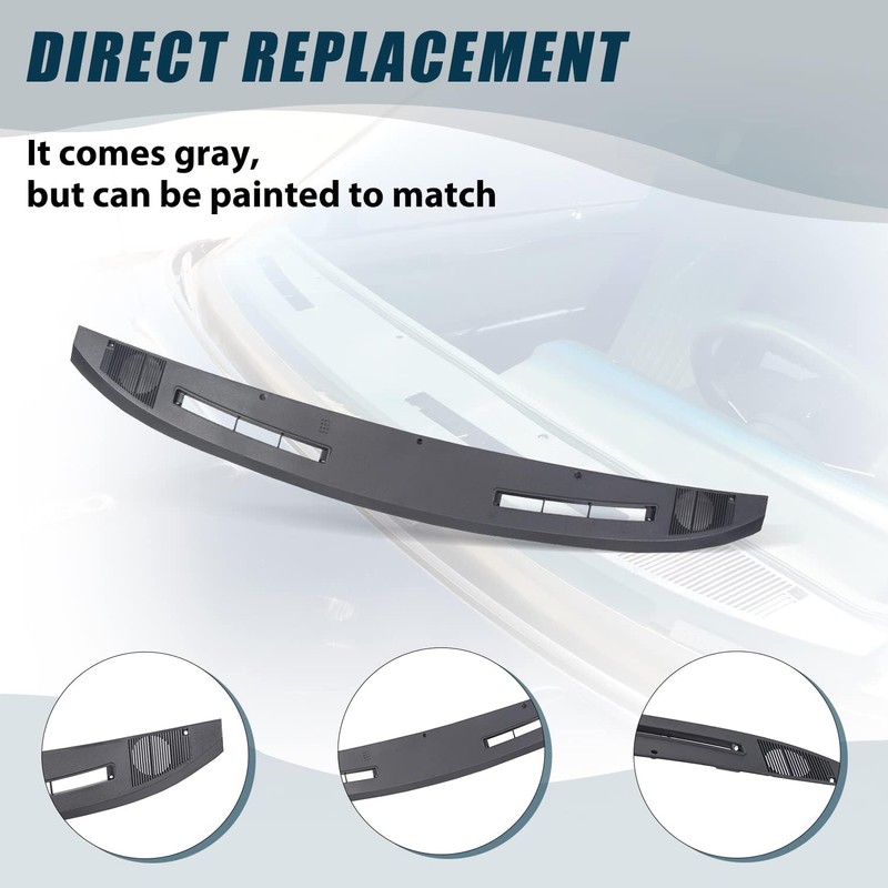 7BLACKSMITHS Upper Dash Panel Compatible with 1978-1987 Buick Regal &