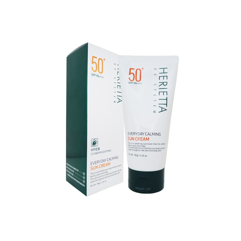 Herrieta Everyday Calming Sun Cream 180g / 헤리에타 에브리데이 카밍