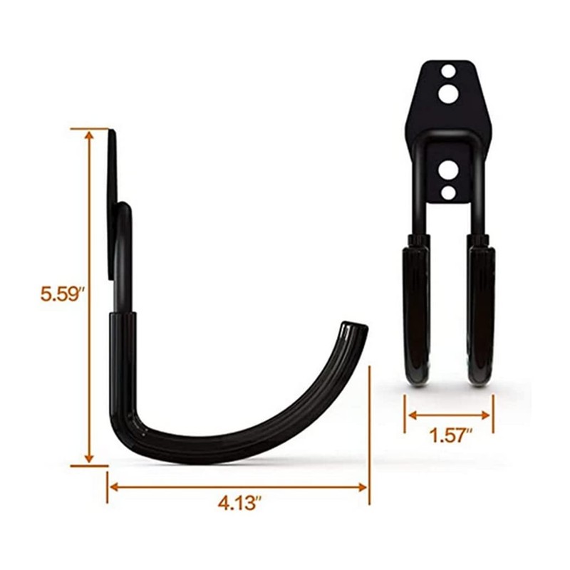 Zoele Wall Mount Car Washer Hanger, Heavy Duty Metal High