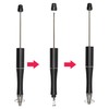 jiebor 50Pcs Beadable Pens Plastic Bead Pen Black Ink Ballpoint