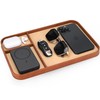 SENEN Leather Tray, Small Items, Fashion Tray, Desk, Entryway, Fine