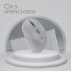 TECHZONE Mouse Inalámbrico con Click Silencioso 4 Botones Tecnología USB