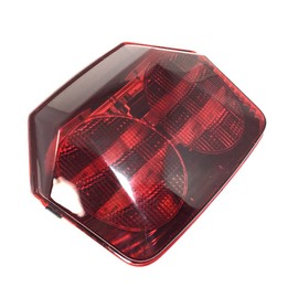 Honda LED Tail Lamp Small Brake Turn Signal Light CB400SF VTEC3 CB1300 etc. Motorcycle Custom Parts (Red Lens)