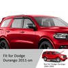 Voron Glass Tape-on Extra Durable Rain Guards for Dodge Durango