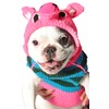 Chilly Dog Pink Piggy Hoodie Sweater, Small