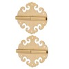 Antique Door Hinges Durable Brass Glossy Classic Antique Style Widely