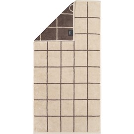 Cawö Home Hand Towels Park Check 6226 Linen - 33 Hand Towels 50 x 100 cm