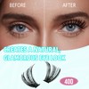 Eyelash Extension Kit, 280 Pieces, Eyelash Clusters, 40D Eyelash Extension