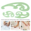 Qcwwy Sewing Rulers Set 3 Styles Plastic French Curve Ruler
