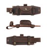 Tourbon Leather Hunting Fixed Blade Knives Sheath Horizontal & Vertical